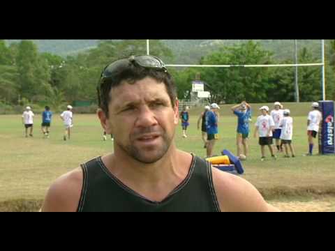 The Barefoot Rugby League Show S2 EP29 Cairns Rugby League Development Clinic Qld