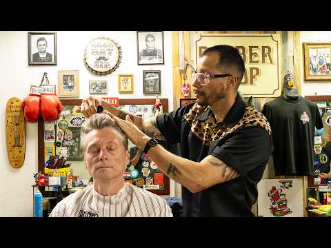 💈 I Got The Vanguard Haircut & Hair Styling At Antigua’s Hidden Barbershop Gem 🇬🇹