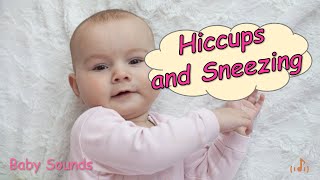 Too Cute! Sound of a Baby's Hiccups and Sneezing