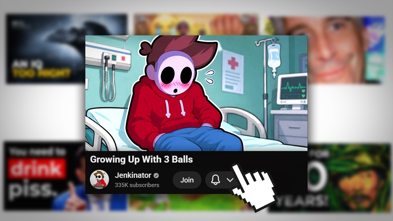 Thumbnail: Unskippable Youtube Videos 😭