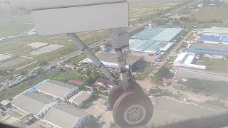 preview picture of video 'Yangon International Airport, Yangon, Myanmar, just before landing'