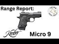 Range Report: Kimber Micro 9 (Kimber's clone of the Sig Sauer P938)