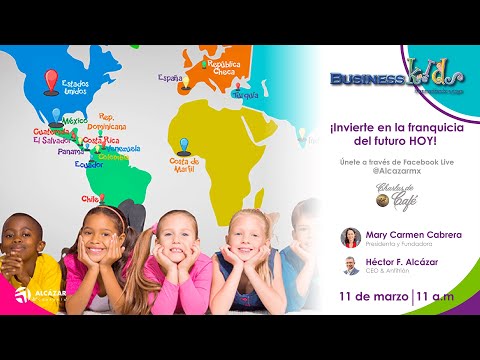 , title : 'Business Kids la mejor franquicia de emprendimiento infantil | Charla de Café'
