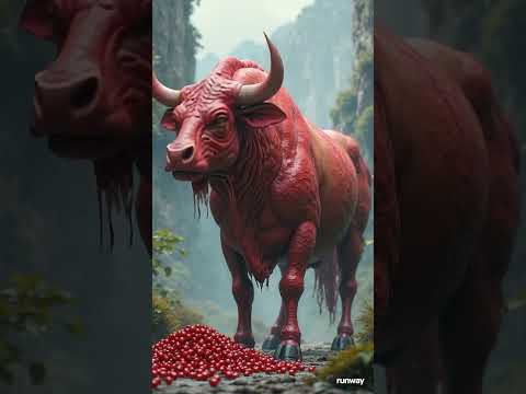 Ana- Pomegranate and bull #buqa #boğasesi #bull #saand #öküz #bik #saandkiaankh #touro #azerbaijan