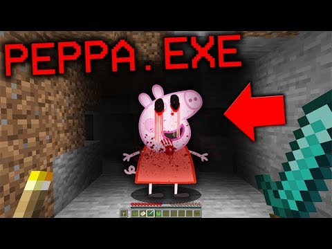 Do NOT play on the PEPPA.EXE SEED in Minecraft... (Scary Minecraft Video)