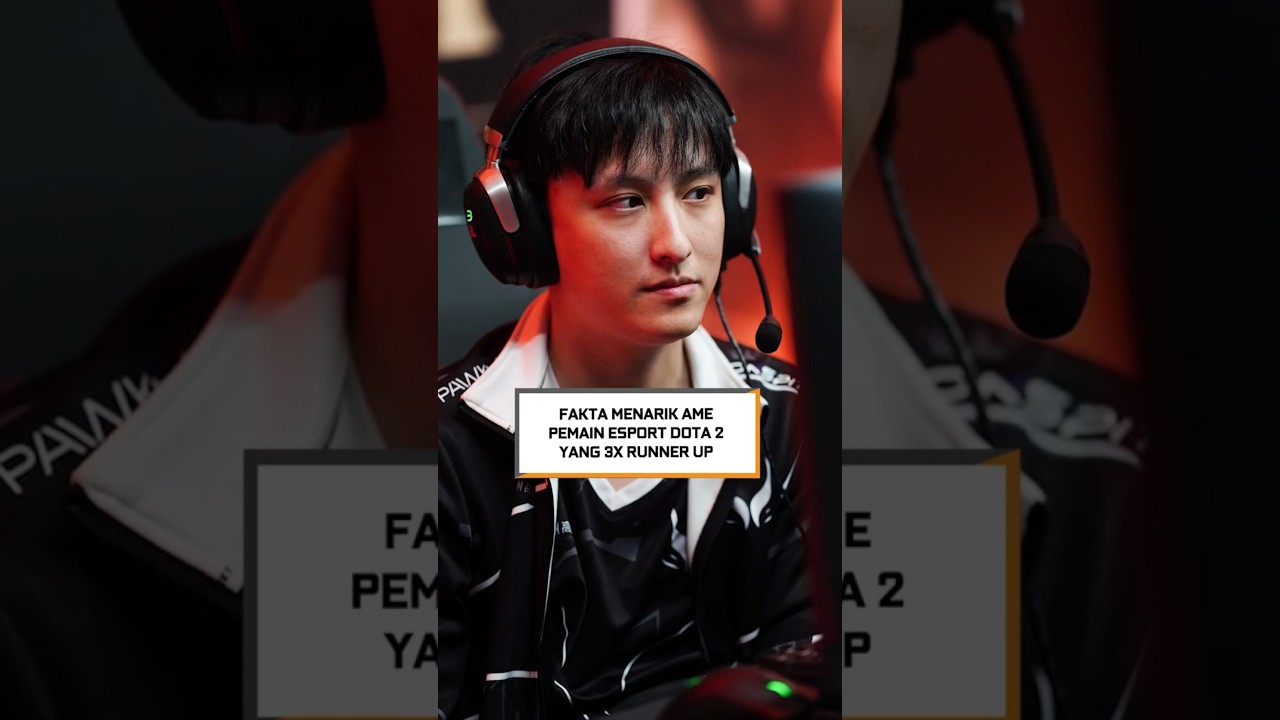 Fakta menarik Ame pemain esport Dota 2 Yang 3x Runner Up