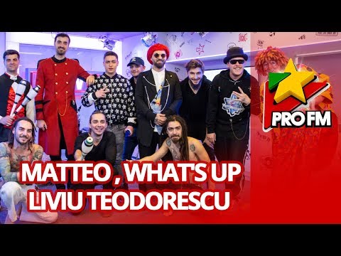 Matteo, Liviu Teodorescu, What's Up - A nimanui | PREMIERA ProFM LIVE Session