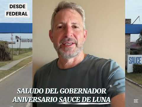 SAUCE DE LUNA, SEGUNDA LOCALIDAD DEL DEPARTAMENTO FEDERAL, CUMPLE 107 AÑOS DE SU FUNDACIÓN 