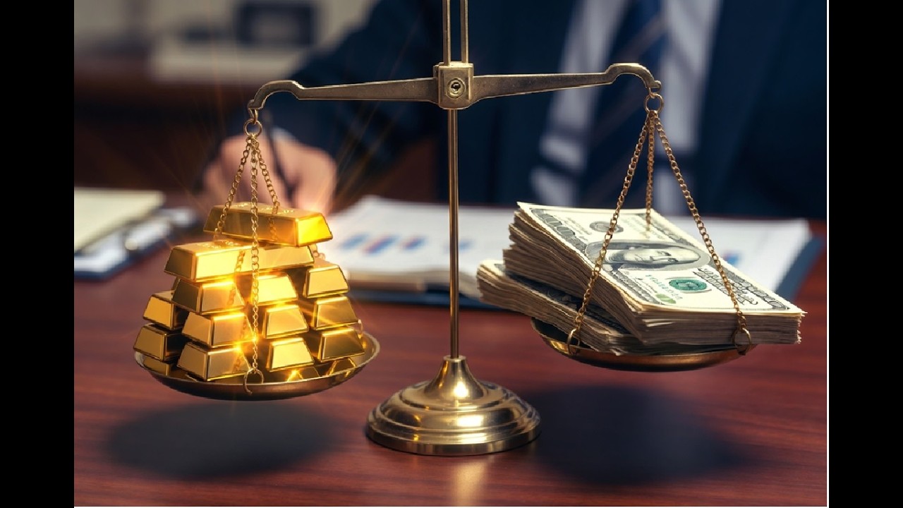 Oro vs Titoli di Stato USA: il sorpasso storico nelle riserve globali