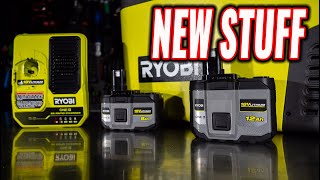 NEW RYOBI 12Ah and 8Ah One+ 18V Batteries and 8A Fast Charger