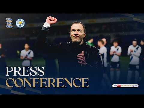 Press Conference | Chris Davies | Birmingham City v Leicester City