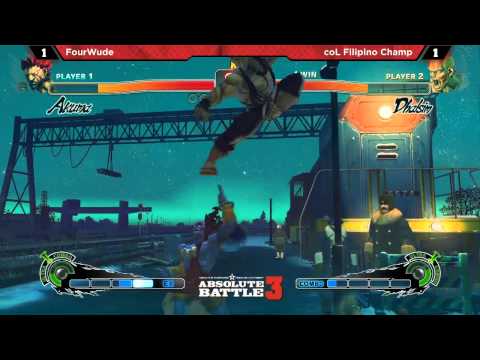 AB3 - SF4 - FourWude vs coL Filipino Champ