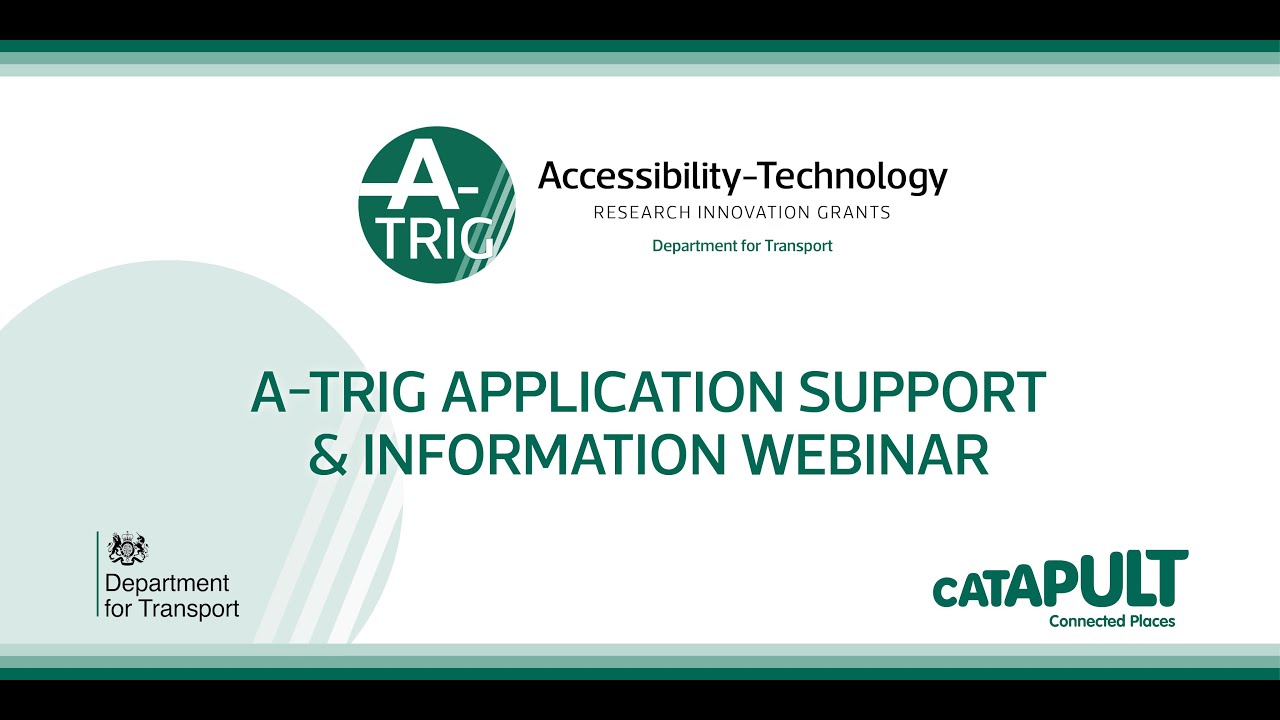 A-TRIG Application Support & Information Webinar