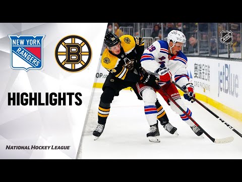 Rangers @ Bruins 10/2/21 | NHL Highlights
