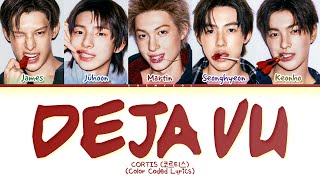 CORTIS Deja Vu (original by TXT) Lyrics (Color Coded Lyrics)