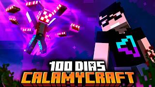 Sobrevivi 100 dias zerando o RPG CALAMYCRAFT no Minecraft - O FILME