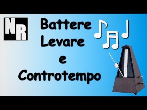 Battere, levare e controtempo secondo il mio punto di vista - Nicchia Ritmica