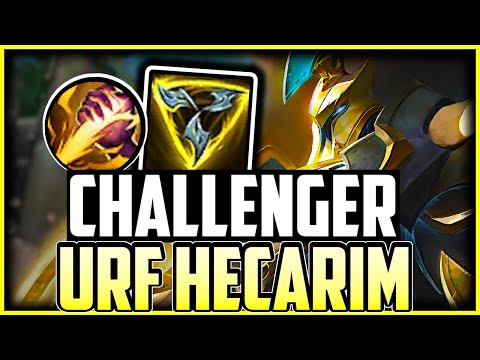 This is what happens when a Challenger gets HECARIM in URF! | ARURF Season 11 League of Legends