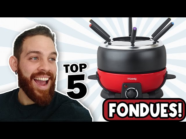 Vídeo relacionado con H.Koenig ALP1800 - Fondue, capacidad de 2 l, 800 W, color rojo