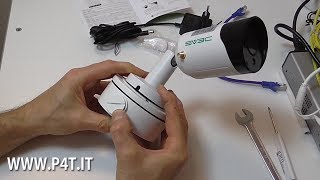 Telecamera Wireless SV3C serie HX con microfono e altoparlante