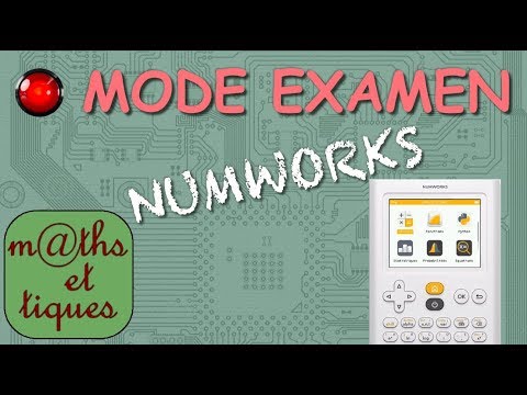 MODE EXAMEN sur NUMWORKS