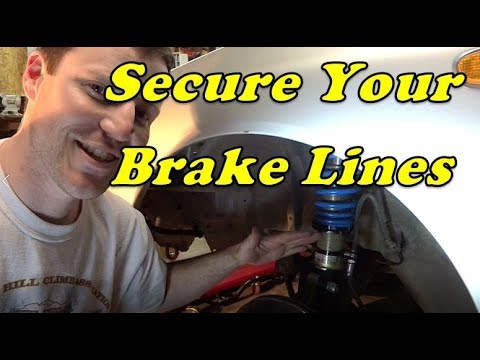 How to Attach a Brake Line to a Coilover or Shock!!