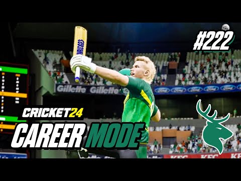 CRICKET 24 | CAREER MODE #222 | THE FINAL FRANCHISE TOURNAMENT ft. World Record