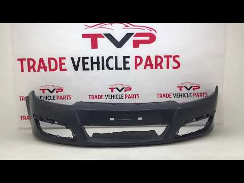 Fits Vauxhall Astra H 2004-2006 Front Bumper Primed No Pdc With Washer Holes video
