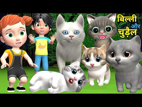 बिल्ली और चुड़ैल | Billi Ke Bachhe | Chintu cartoon | pagal beta | desi comedy video | cs bisht vines