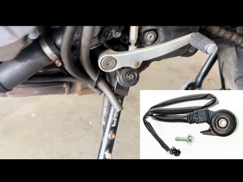 How to replace kickstand sensor on 2004 cbr600rr