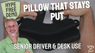 Lumbar Support Pillow That Stays Put - Close Look at SendyFeather