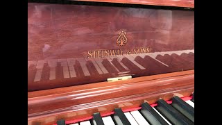เปียโน Steinway & Sons Model F Upright/Console โรงงาน New York เปียโนสไตน์เวย์มือสองราคาพิเศษ! เปียโน Steinway & Sons Model F Upright/Console โรงงาน New York เปียโนสไตน์เวย์มือสองราคาพิเศษ!