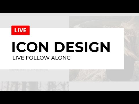 Awesome Icon Design in Adobe Illustrator CC 2019 - Follow Along Tutorial