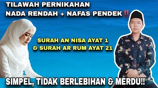 Download lagu Mudah Ditiru‼️ Tilawah Pernikahan Surat An Nisa Ayat 1 & Ar Rum Ayat 21 mp3 Download lagu Mudah Ditiru‼️ Tilawah Pernikahan Surat An Nisa Ayat 1 & Ar Rum Ayat 21 mp3