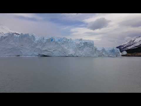 Boat ride to Perito Moreno Glaciers on Lago Argentino, Argentina (Raw)