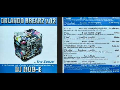 DJ Rob-E - Orlando Breakz, Vol. 2 (1999) (Florida Breaks Mix Album) [HQ]