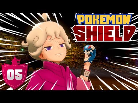Pokemon Shield Walkthrough Part 5 | Galar Mine Bede Battle!