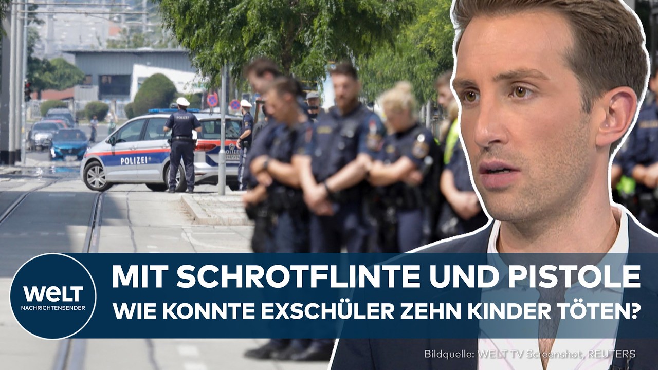 GRAZER SCHULMASSAKER: Legal bewaffnet – tödlich entschlossen! Ex-Schüler hat Blutbad angerichtet!
