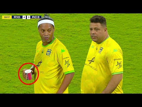 EVEN OLD & FAT, LOOK WHAT RONALDINHO AND RONALDO PHENOMENON DID IN THIS MATCH
