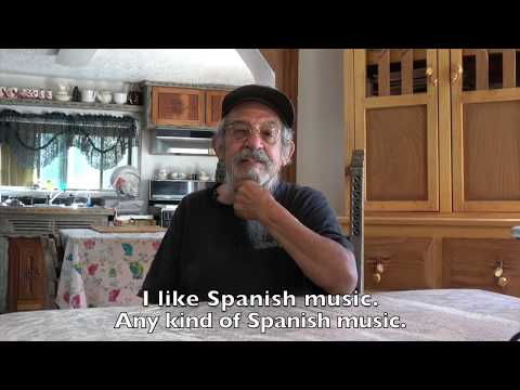 Adonio Pacheco, New Mexico Spanish