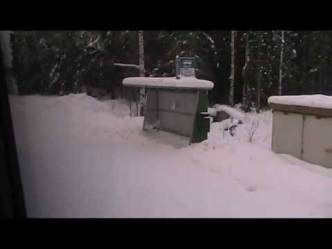 Aamu tunnelmia bussissa 8.2.12