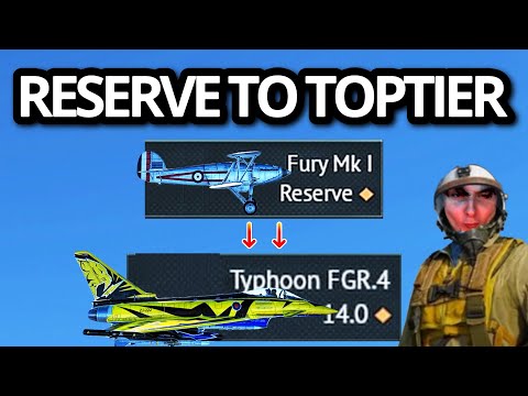 THE ENTIRE GREAT BRITAIN FIGHTER LINE BUT WITH A FACECAM?! (Reserve to toptier)