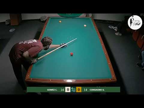 GOMEZ C VS CONSAGNO | 5 Pins | Bellissimo Biliardo Italiano