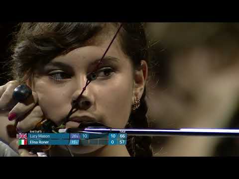 Roner (ITA) vs Masson (GBR) - Or Poulies Juniors Femmes | Nîmes 2018