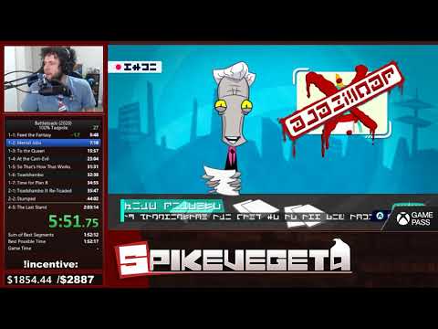 Battletoads (2020) 100% Tadpole Speedrun in 1:47:17 #sponsored