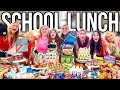 SCHOOL LUNCH PLANNiNG and PREP for LARGE Family! MOM of 16 KIDS!!
