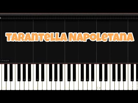 Traditional Italian - Tarantella Napoletana - Easy Piano Music