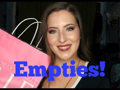 Empties #38 (September 2017) - Lots of Makeup & 1 Declutter! Video