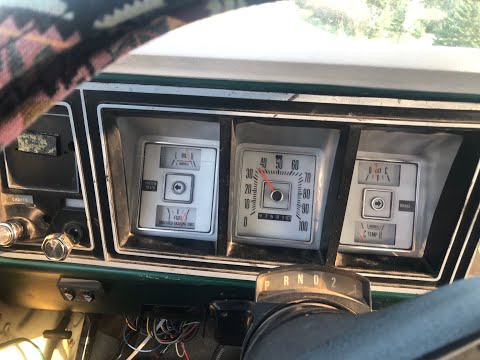 How to replace the dash on a 78 Ford Bronco/ 1973-1979 F trucks
