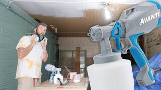AVANTI Handheld HVLP Paint & Stain Sprayer - I paint my garage